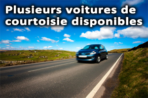 voiture de courtoisie Ste-Marie